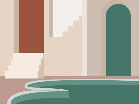  北约简约装饰画 