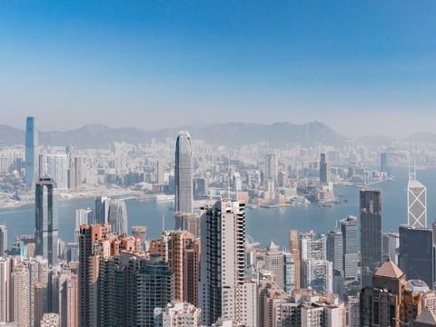  白天城市外景  外景贴图  环境贴图 