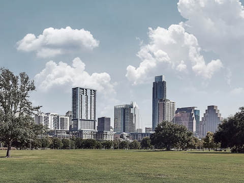  白天城市外景  外景贴图  环境贴图 