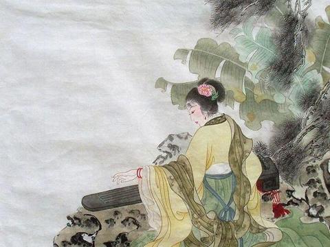  中式山水 水墨 书法字画 