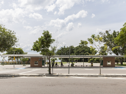  都市公园街道外景贴图 