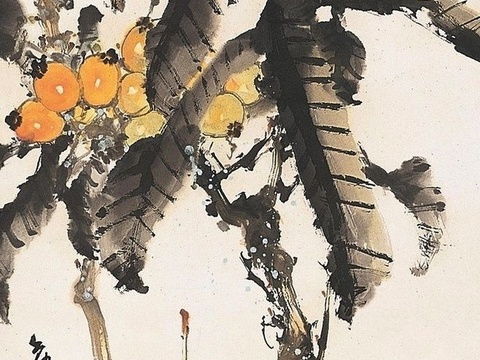  中式山水 书法字画 