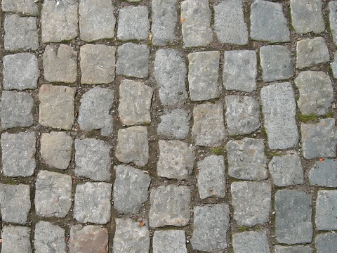  石头地面 碎石地面 石头拼花地面 地面 