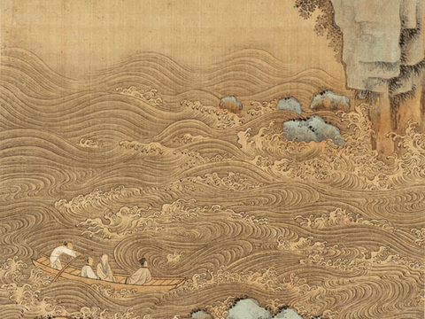  中古復(fù)古掛畫  抽象畫 藝術(shù)畫 