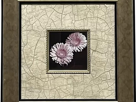  中古復古掛畫  抽象畫 藝術(shù)畫 