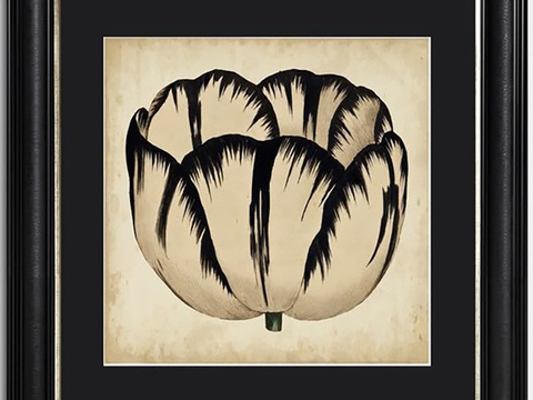  中古復古掛畫  抽象畫 藝術(shù)畫 