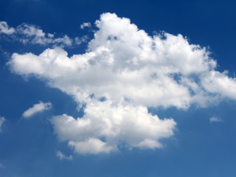  高清蓝天白云天空贴图 