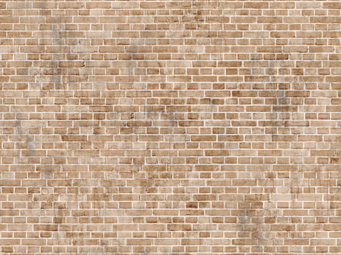  外墙砖石，红砖，长条砖无缝贴图 