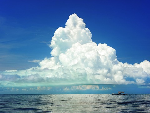  高清蓝天白云天空贴图 