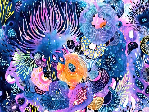  墙绘 壁纸 儿童墙绘 墙纸 画 