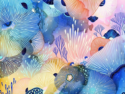  墙绘 壁纸 儿童墙绘 墙纸 画 
