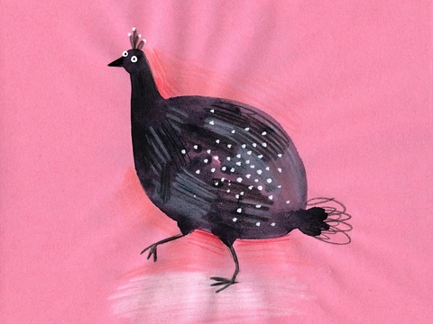  儿童插画装饰画艺术画 