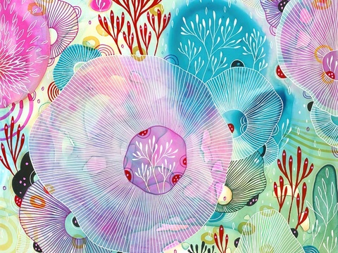  墙绘 壁纸 儿童墙绘 墙纸 画 