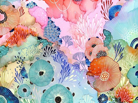  墙绘 壁纸 儿童墙绘 墙纸 画 