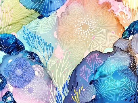  墙绘 壁纸 儿童墙绘 墙纸 画 