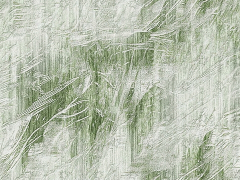 绿色泼墨渐变地毯