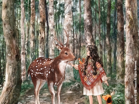  艺术挂画 挂画 装饰画 艺术画 水彩插画 