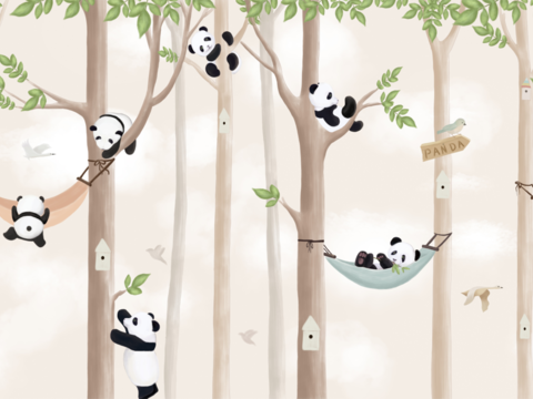  現(xiàn)代 可愛 兒童壁紙 墻布 