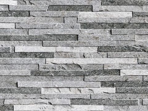  石材拼接 粗糙石材墙面 