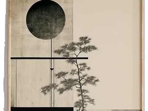  新中式掛畫 藝術(shù)掛畫 簡約掛畫 