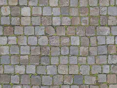  无缝户外石砖 