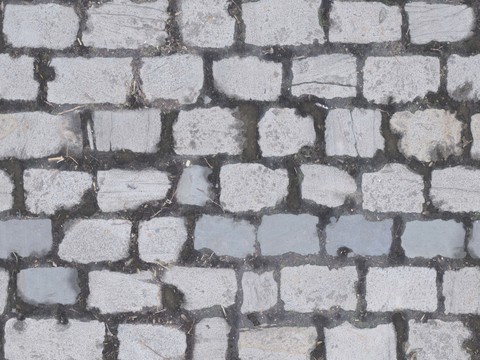  无缝户外石砖 