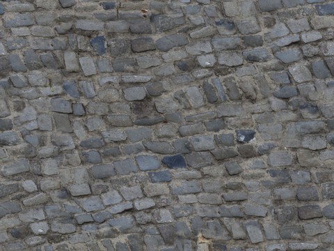  无缝户外碎石砖 