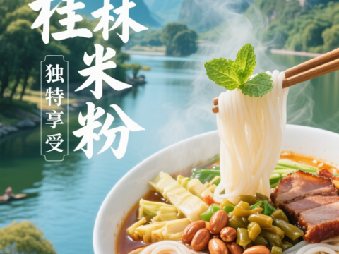  桂林米粉海报 