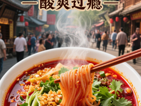  桂林米粉海报 
