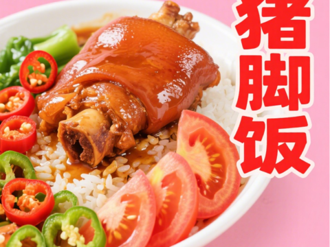  隆江猪脚饭海报 
