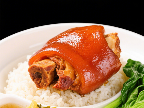  隆江猪脚饭海报 