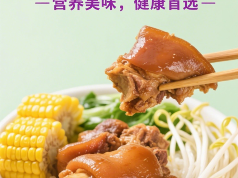  隆江猪脚饭海报 