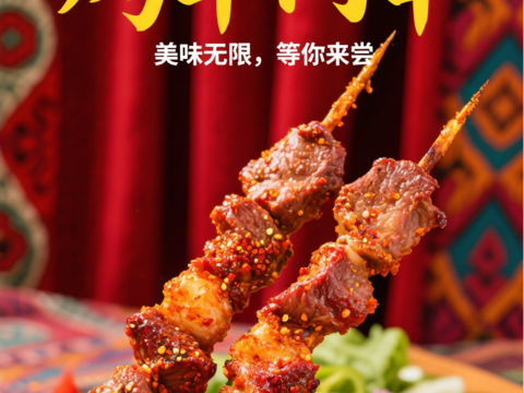  新疆美食兰州拉面 