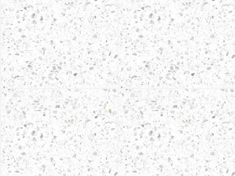  无缝白色水磨石 白色水磨石地面砖 