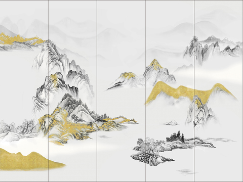  現(xiàn)代高清 新中式 中國風(fēng) 壁紙 壁布 