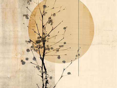  新中式掛畫(huà) 藝術(shù)掛畫(huà) 裝飾畫(huà) 抽象畫(huà) 