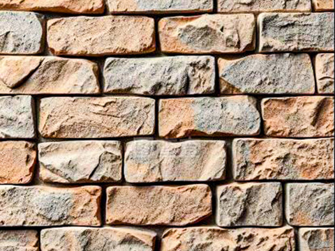  现代地面辅路石砖 