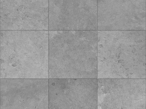  无缝浅灰地砖青砖材质贴图 