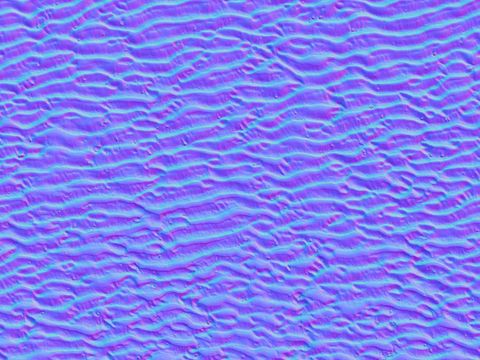  現(xiàn)代法線_沙灘_波浪_不規(guī)則_法線_水波紋法線貼圖 