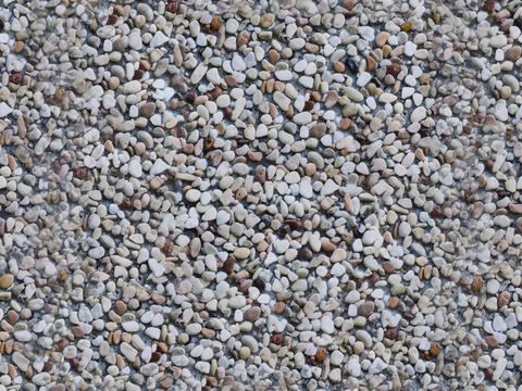  高清混色鹅卵石   碎石 