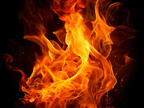  火 火焰 