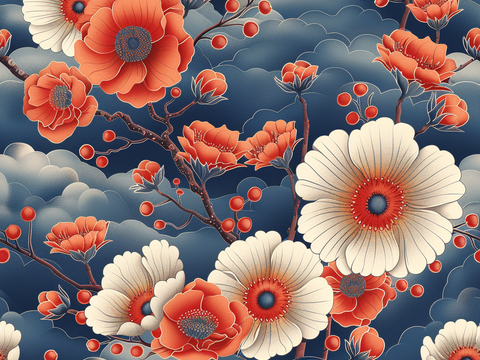  日式壁纸 壁纸 墙画 墙纸 