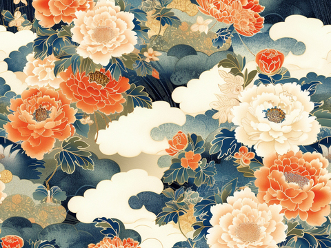  日式壁纸 壁纸 墙画 墙纸 