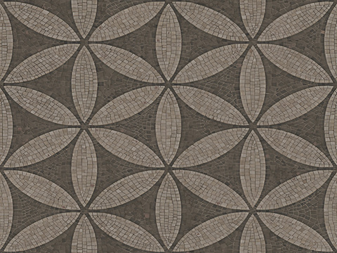  新中式花岗岩_荔枝面花岗岩_拼花 