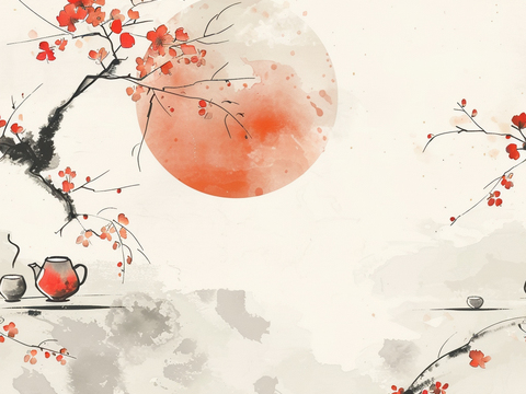  日式壁纸 壁纸 墙画 墙纸 