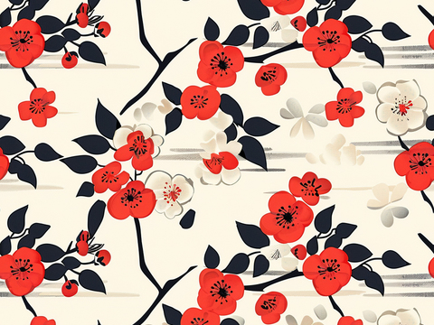  日式壁纸 壁纸 墙画 墙纸 