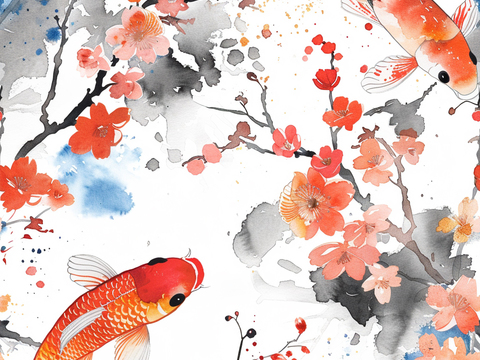  日式壁纸 壁纸 墙画 墙纸 