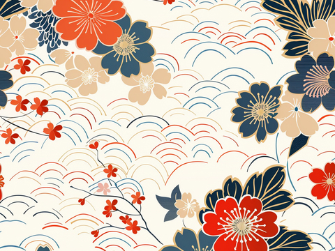  日式壁纸 壁纸 墙画 墙纸 