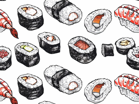  日式壁纸 壁纸 墙画 墙纸 