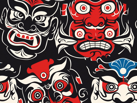  日式壁纸 壁纸 墙画 墙纸 